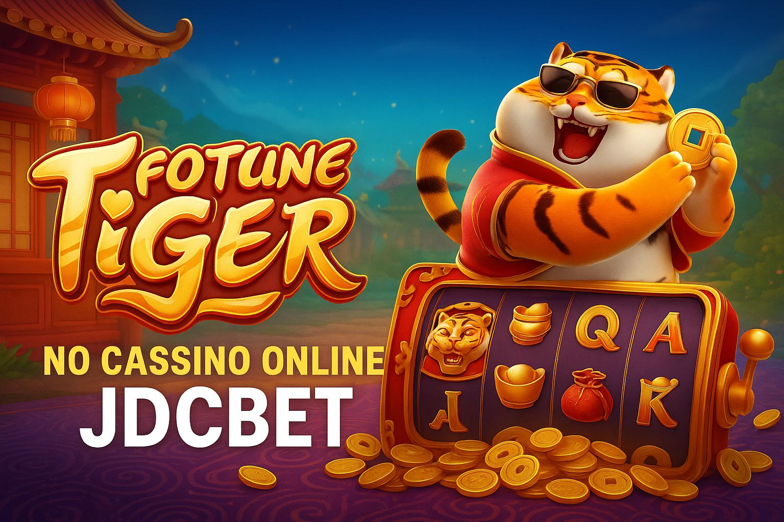 Fortune Tiger é um jogo imperdível no JDCBET Casino