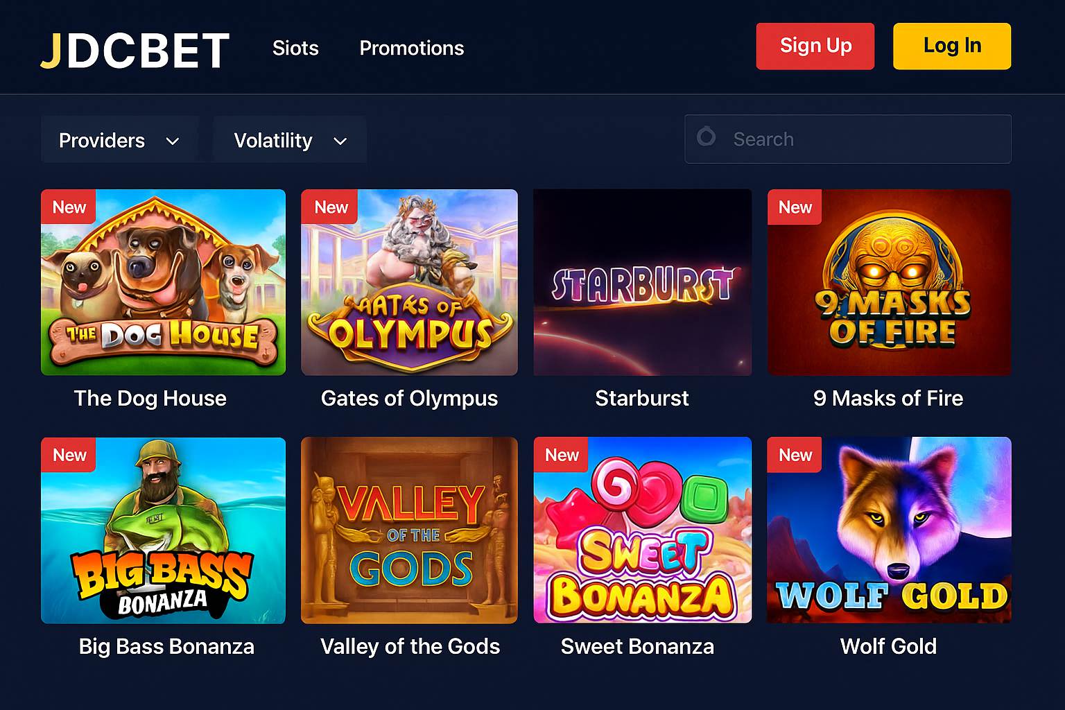 Explore o mundo das slot machines no JDCBET Casino